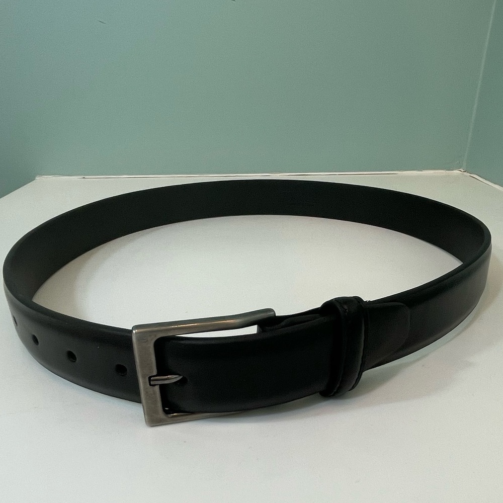 Florsheim Carmine Men’s Black  Dress Belt Genuine Leather